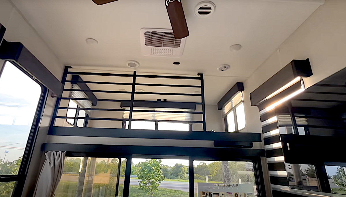 Camp Smarter, Not Harder: This 183 Square Feet RV’s Got A Porch & Loft, All In One!_15