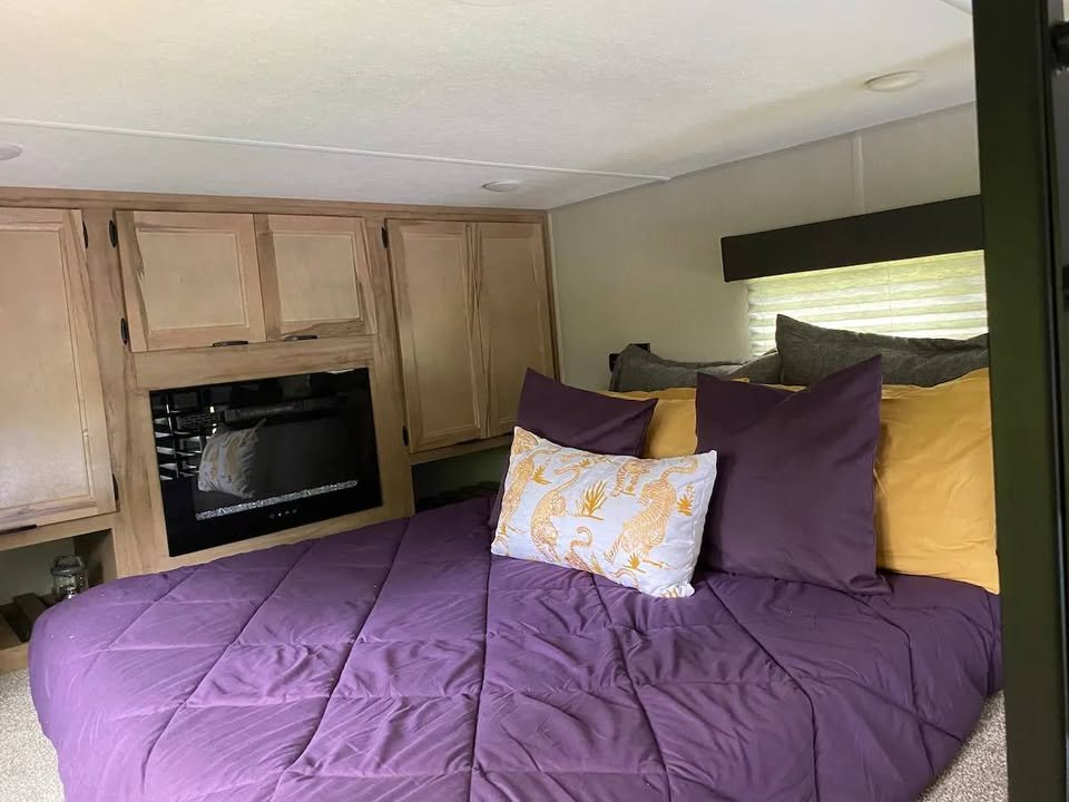 Camp Smarter, Not Harder: This 183 Square Feet RV’s Got A Porch & Loft, All In One!_16