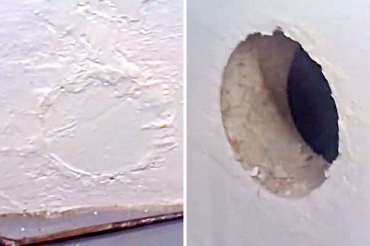 After Noticing Two Mysterious Holes On His Wall, Man Makes Unusual Discovery_4